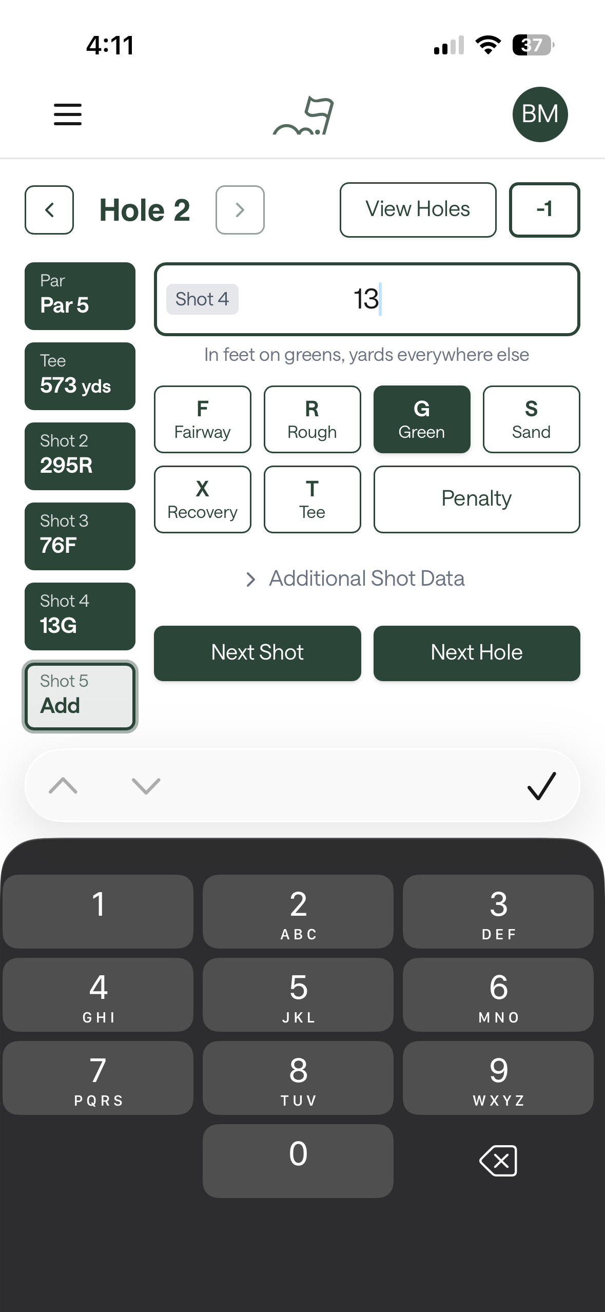 Track secondary screenshot
